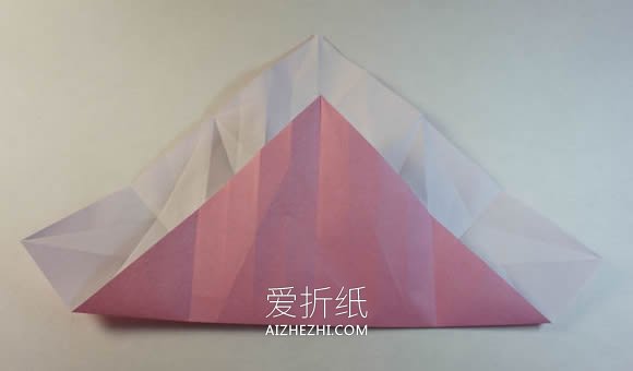 怎么折纸漂亮女生图解 复杂女孩子的折法步骤- www.aizhezhi.com