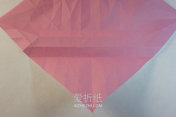 怎么折纸漂亮女生图解 复杂女孩子的折法步骤- www.aizhezhi.com