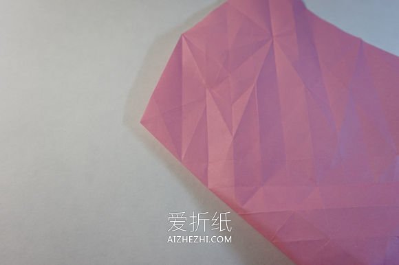 怎么折纸漂亮女生图解 复杂女孩子的折法步骤- www.aizhezhi.com