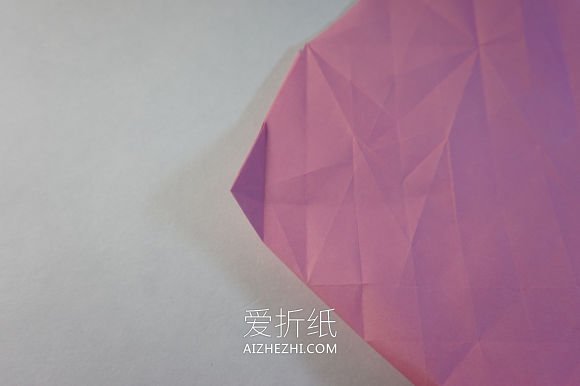 怎么折纸漂亮女生图解 复杂女孩子的折法步骤- www.aizhezhi.com