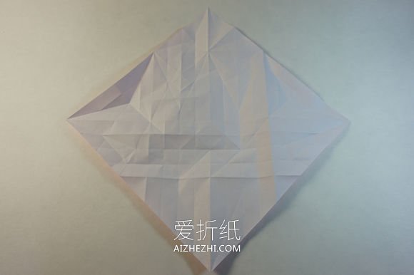 怎么折纸漂亮女生图解 复杂女孩子的折法步骤- www.aizhezhi.com