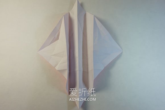 怎么折纸漂亮女生图解 复杂女孩子的折法步骤- www.aizhezhi.com