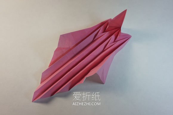 怎么折纸漂亮女生图解 复杂女孩子的折法步骤- www.aizhezhi.com