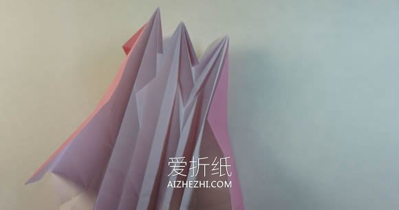 怎么折纸漂亮女生图解 复杂女孩子的折法步骤- www.aizhezhi.com