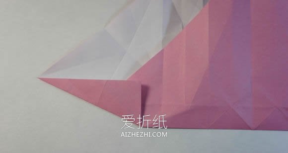 怎么折纸漂亮女生图解 复杂女孩子的折法步骤- www.aizhezhi.com