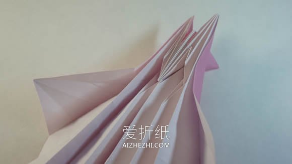 怎么折纸漂亮女生图解 复杂女孩子的折法步骤- www.aizhezhi.com