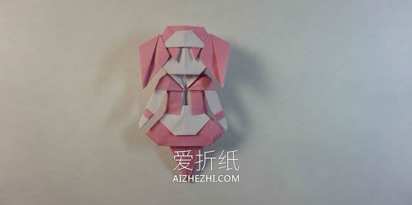 怎么折纸漂亮女生图解 复杂女孩子的折法步骤- www.aizhezhi.com