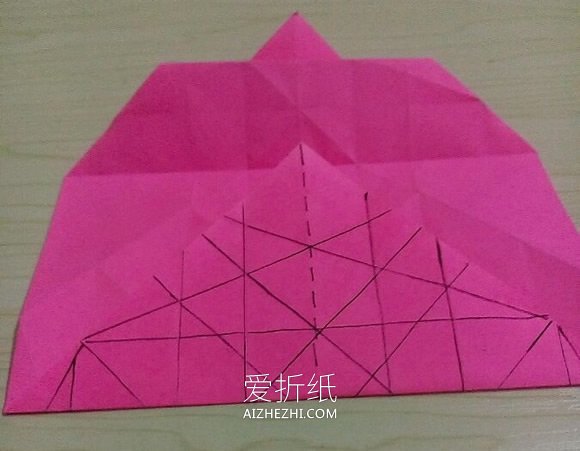 怎么折小松英夫的马 超复杂立体马的折法图解- www.aizhezhi.com