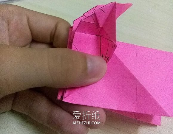 怎么折小松英夫的马 超复杂立体马的折法图解- www.aizhezhi.com