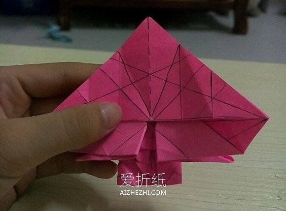 怎么折小松英夫的马 超复杂立体马的折法图解- www.aizhezhi.com