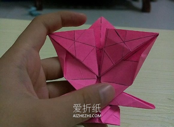 怎么折小松英夫的马 超复杂立体马的折法图解- www.aizhezhi.com