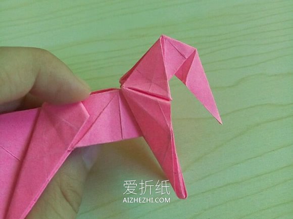 怎么折小松英夫的马 超复杂立体马的折法图解- www.aizhezhi.com