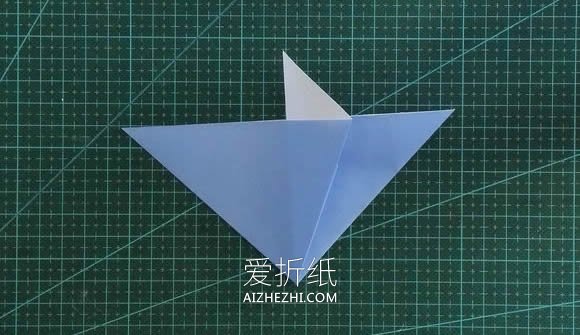 怎么折纸短发女生头像 手工女孩头部的折法- www.aizhezhi.com