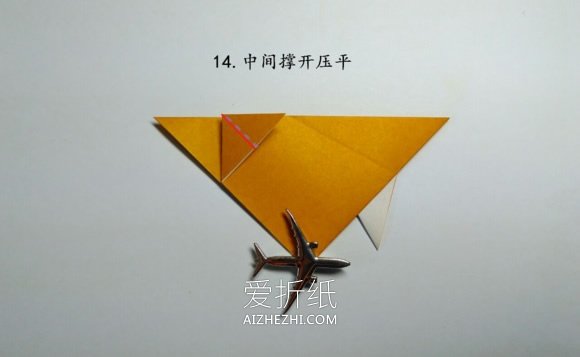 怎么折纸食人鱼图解 手工水虎鱼的折法步骤- www.aizhezhi.com