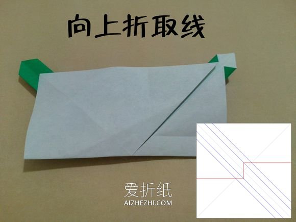 怎么折纸痞老板图解 海绵宝宝痞老板的折法- www.aizhezhi.com