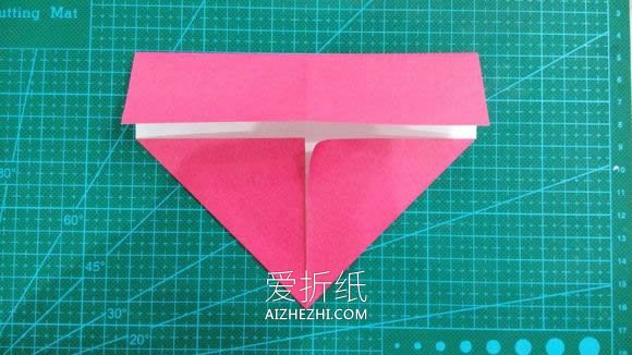 怎么折纸LOVE文字爱心 手工LOVE爱心折法图解- www.aizhezhi.com