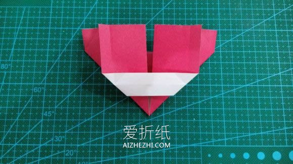 怎么折纸LOVE文字爱心 手工LOVE爱心折法图解- www.aizhezhi.com