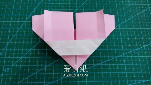 怎么折纸LOVE文字爱心 手工LOVE爱心折法图解- www.aizhezhi.com