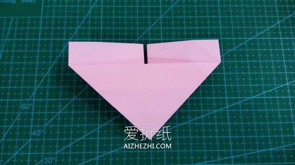 怎么折纸LOVE文字爱心 手工LOVE爱心折法图解- www.aizhezhi.com