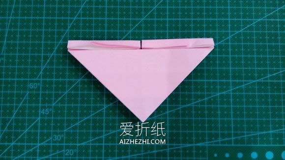 怎么折纸LOVE文字爱心 手工LOVE爱心折法图解- www.aizhezhi.com