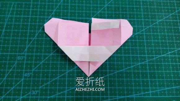 怎么折纸LOVE文字爱心 手工LOVE爱心折法图解- www.aizhezhi.com