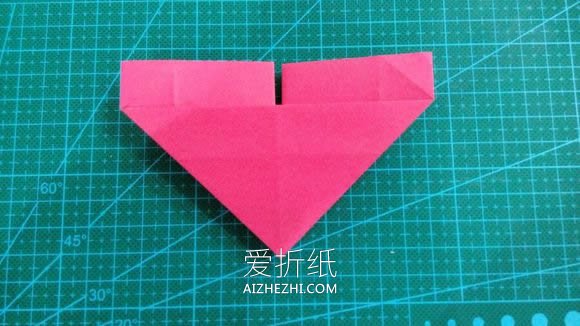 怎么折纸LOVE文字爱心 手工LOVE爱心折法图解- www.aizhezhi.com