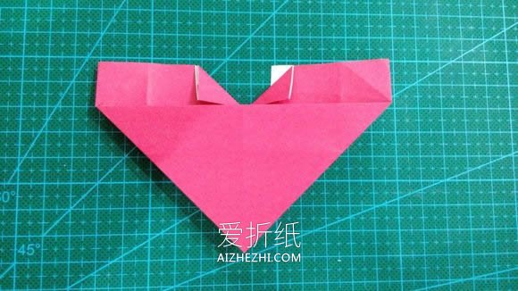 怎么折纸LOVE文字爱心 手工LOVE爱心折法图解- www.aizhezhi.com