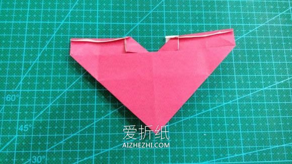 怎么折纸LOVE文字爱心 手工LOVE爱心折法图解- www.aizhezhi.com