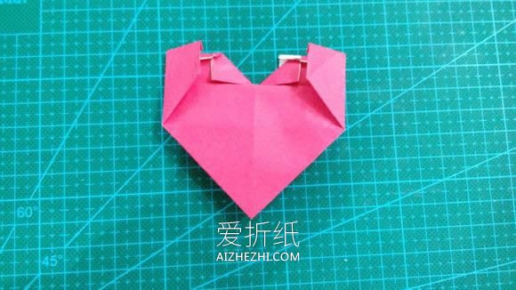 怎么折纸LOVE文字爱心 手工LOVE爱心折法图解- www.aizhezhi.com