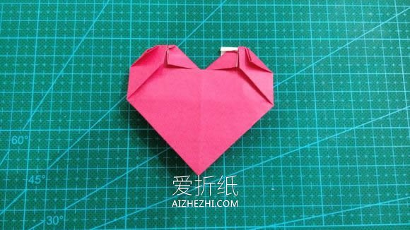 怎么折纸LOVE文字爱心 手工LOVE爱心折法图解- www.aizhezhi.com