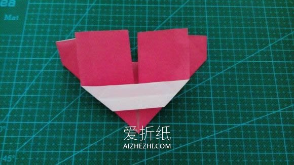 怎么折纸LOVE文字爱心 手工LOVE爱心折法图解- www.aizhezhi.com