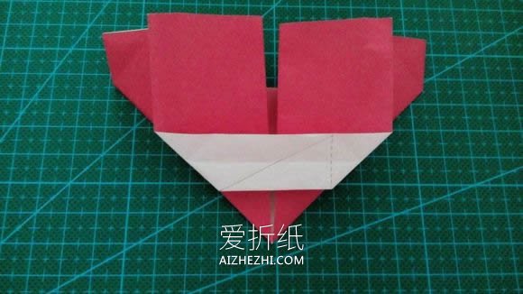 怎么折纸LOVE文字爱心 手工LOVE爱心折法图解- www.aizhezhi.com