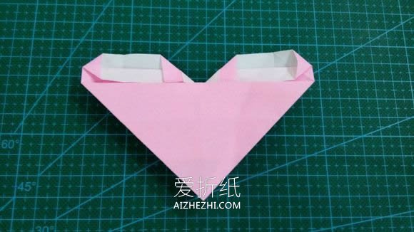 怎么折纸LOVE文字爱心 手工LOVE爱心折法图解- www.aizhezhi.com