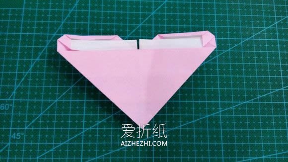 怎么折纸LOVE文字爱心 手工LOVE爱心折法图解- www.aizhezhi.com