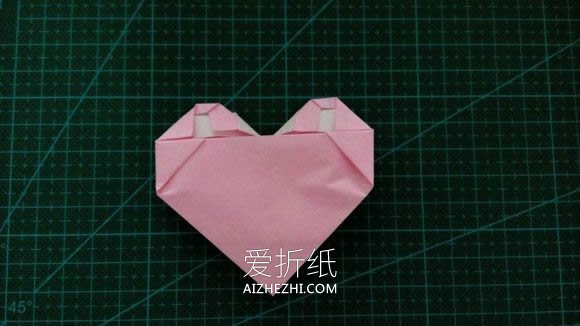 怎么折纸LOVE文字爱心 手工LOVE爱心折法图解- www.aizhezhi.com