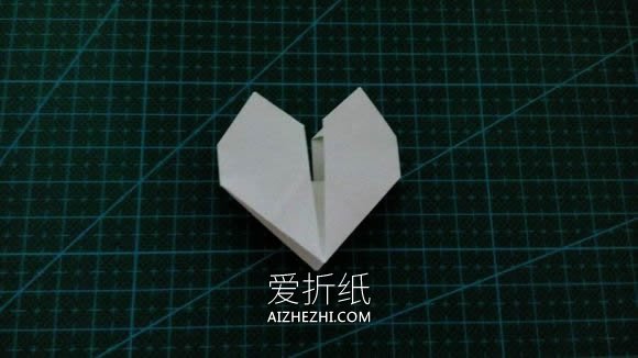 怎么折纸LOVE文字爱心 手工LOVE爱心折法图解- www.aizhezhi.com