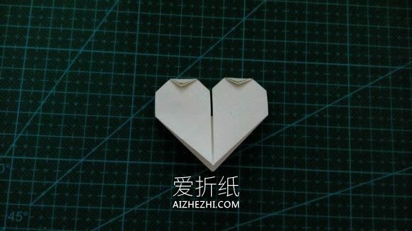 怎么折纸LOVE文字爱心 手工LOVE爱心折法图解- www.aizhezhi.com