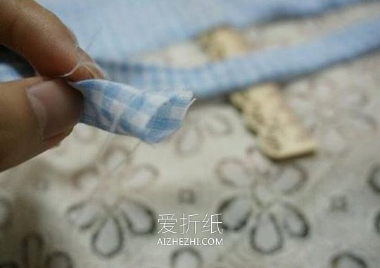 怎么做兔耳朵发箍图解 手工布艺兔子耳朵发饰- www.aizhezhi.com