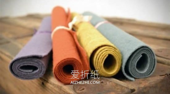 怎么做不织布莲花图解 手工布艺莲花饰品教程- www.aizhezhi.com