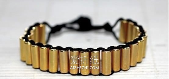 怎么做管珠手链的方法 管珠串珠时尚手链图解- www.aizhezhi.com