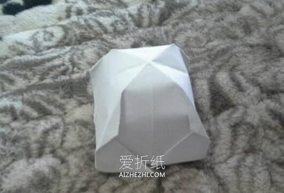 怎么简单折纸帐篷图解 儿童折叠帐篷的教程- www.aizhezhi.com