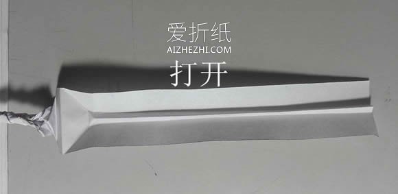 怎么折纸日本武士刀 手工日本刀的折法图解- www.aizhezhi.com