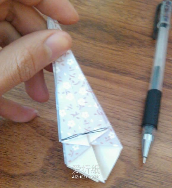 怎么折纸油纸伞的方法 手工油纸伞的折法图解- www.aizhezhi.com