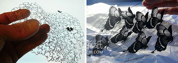 手工平面纸雕作品 普通创作对象呈现极致美感- www.aizhezhi.com