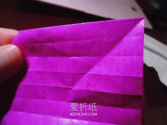 怎么折纸蝶恋花的方法 蝶恋花爱心折纸图解- www.aizhezhi.com