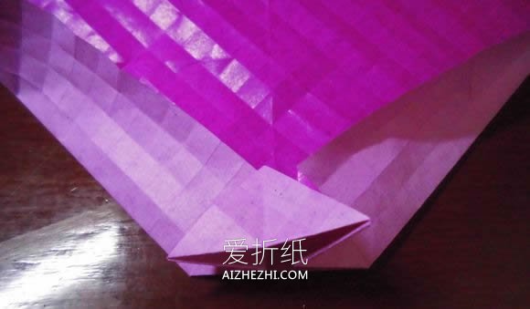 怎么折纸蝶恋花的方法 蝶恋花爱心折纸图解- www.aizhezhi.com