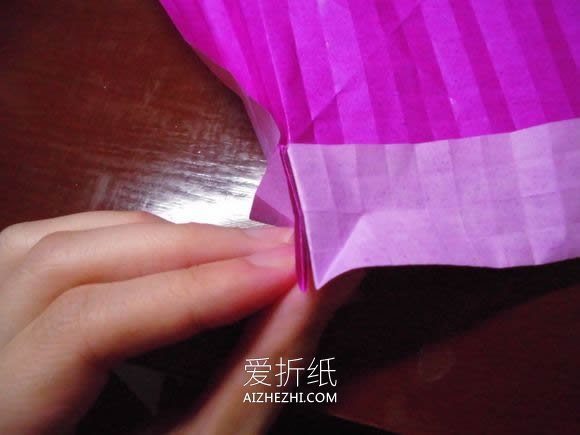 怎么折纸蝶恋花的方法 蝶恋花爱心折纸图解- www.aizhezhi.com