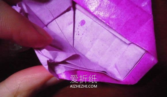 怎么折纸蝶恋花的方法 蝶恋花爱心折纸图解- www.aizhezhi.com