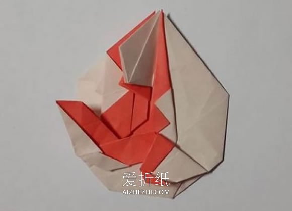怎么折纸十二生肖猴子 手工猴子图案的折法- www.aizhezhi.com