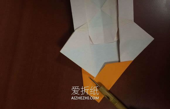 怎么折纸小轿车图解 立体小汽车的折法图解- www.aizhezhi.com